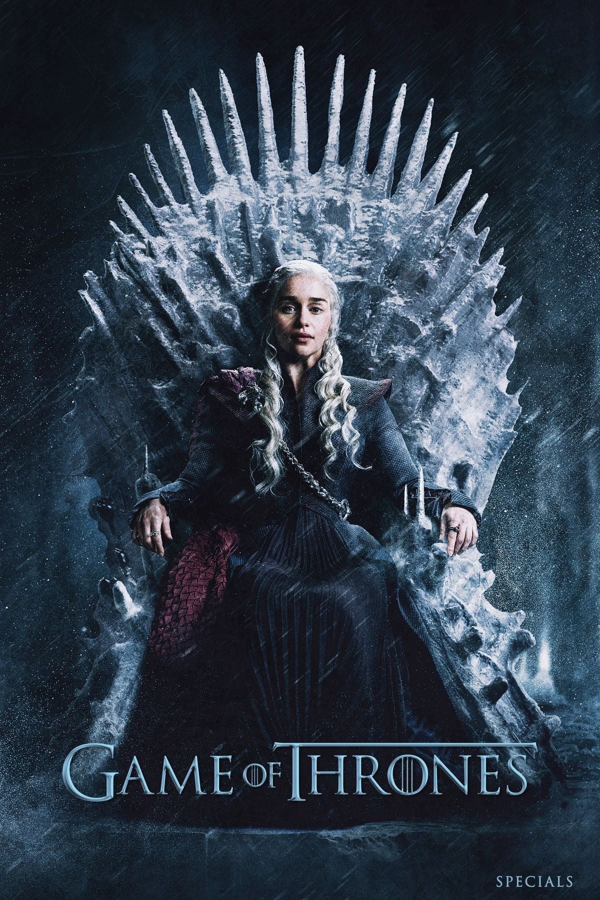 Daenerys Targaryen Iron Throne Poster | Game of Thrones