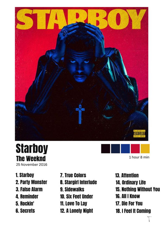 Starboy - The Weeknd Polaroid