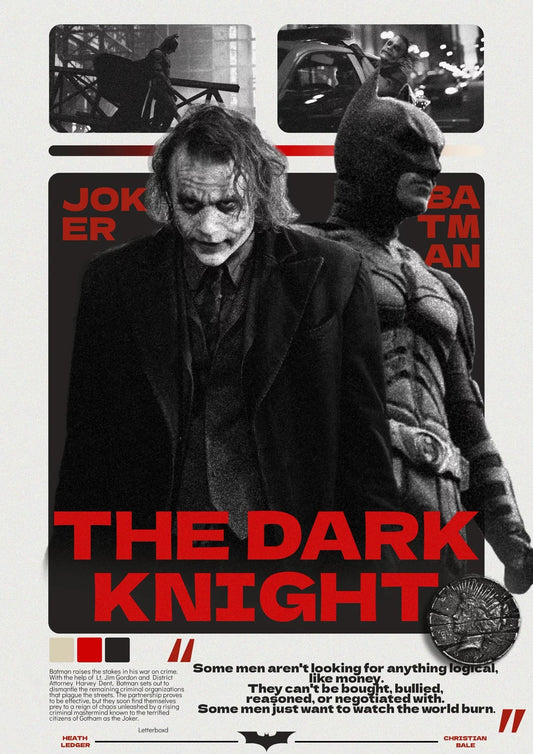 The Dark Knight | Premium Batman Poster