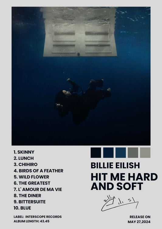 Hit me hard and soft - Billie Eilish polaroid