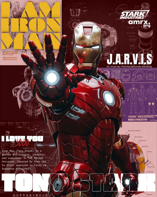 Iron Man Poster | Graphical Design