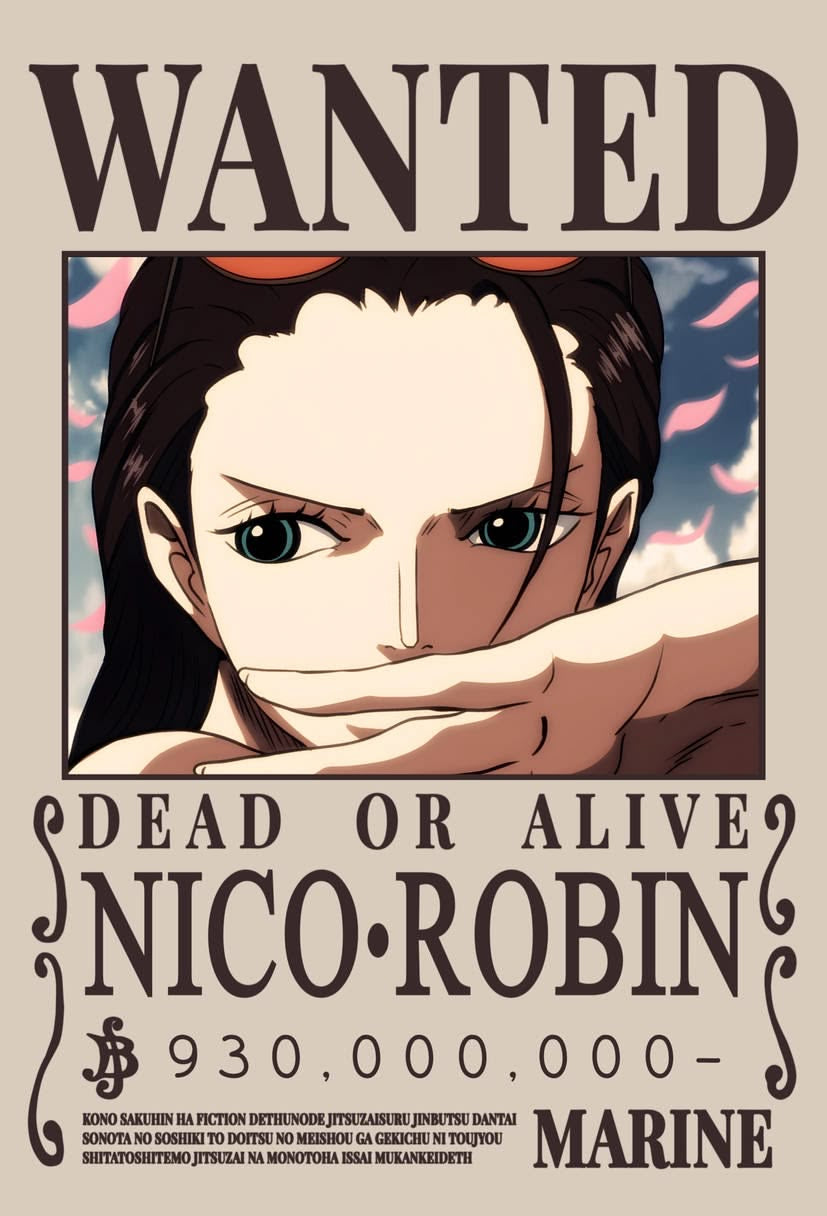 Nico Robin - One Piece Poster