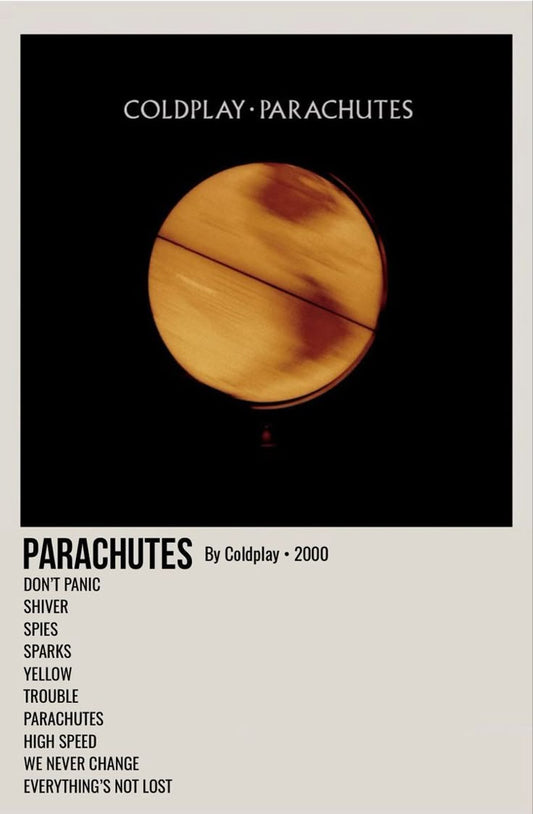 Parachutes - Coldplay Album Polaroid
