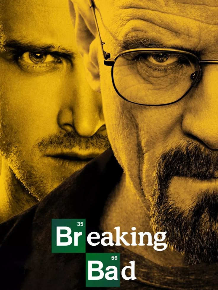 Breaking Bad Poster | Pinkman And Walter White