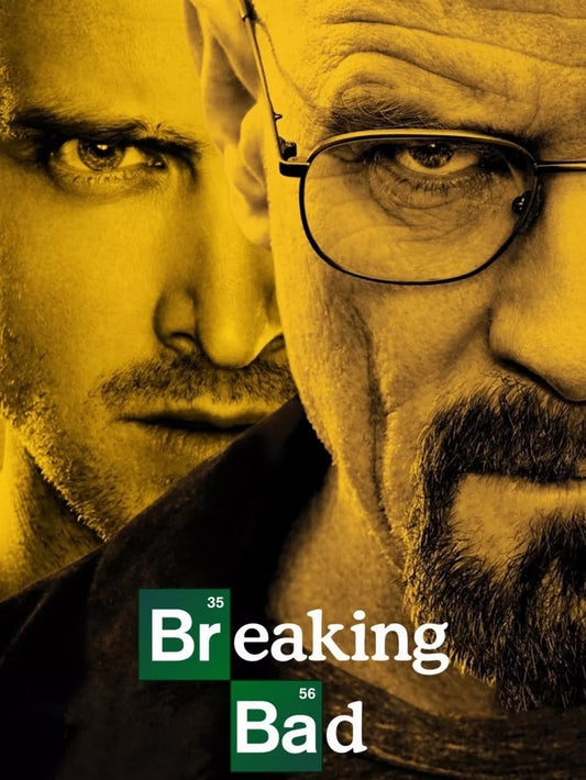 Breaking Bad Poster | Pinkman And Walter White