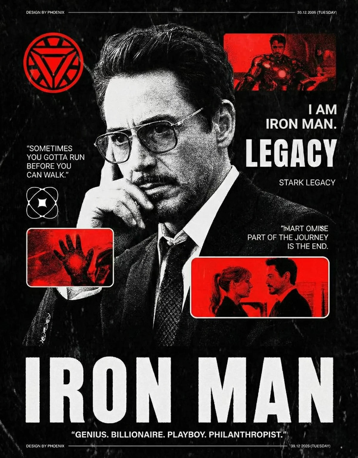 Tony Stark Poster | Iron Man