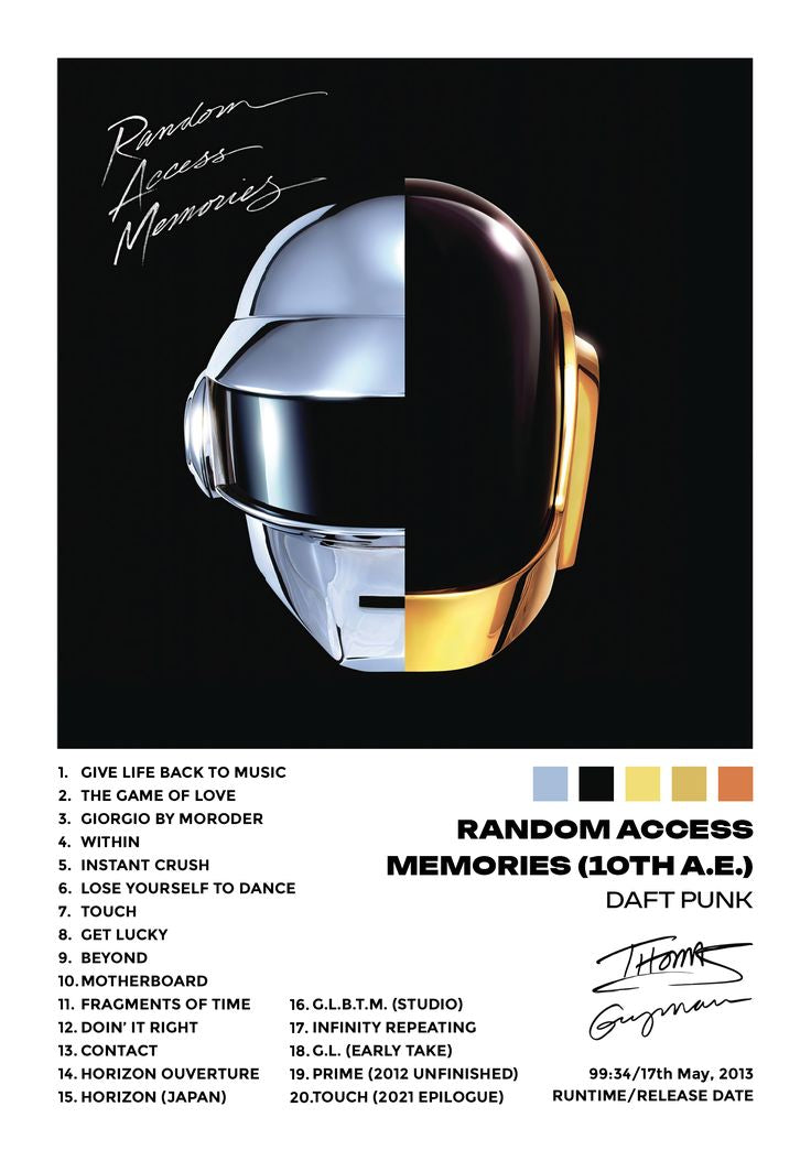 Daft Punk Polaroid