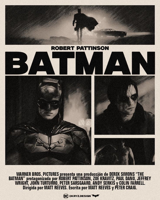 The Batman Poster | Robert Pattinson Batman