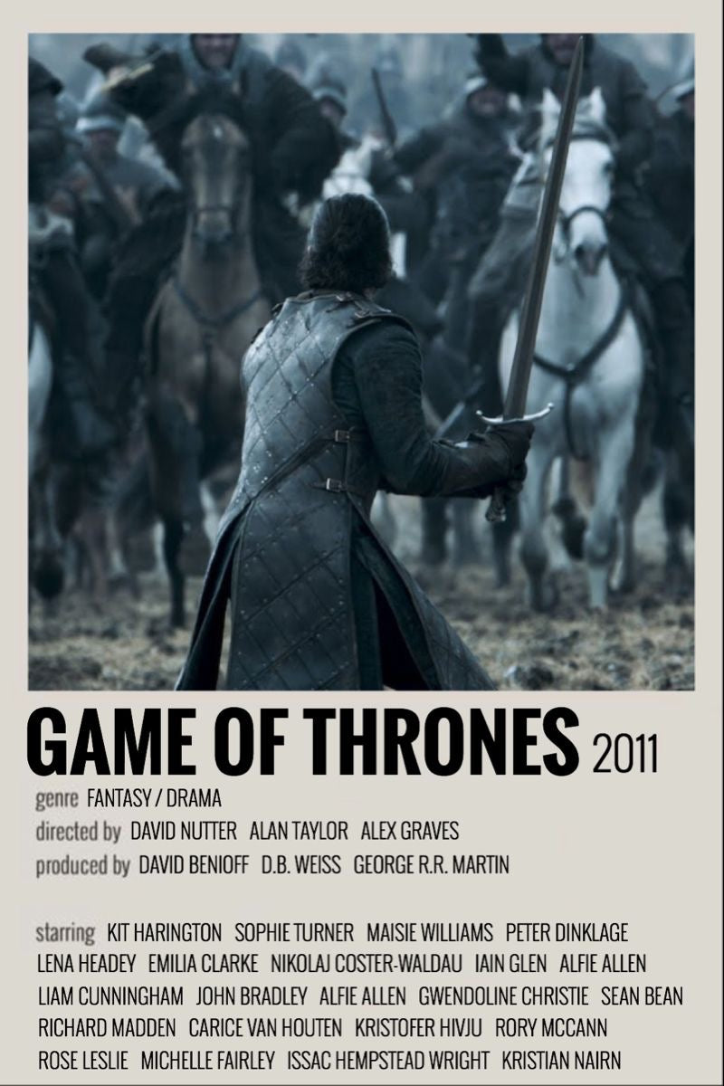 Game of Thrones Show Poster
