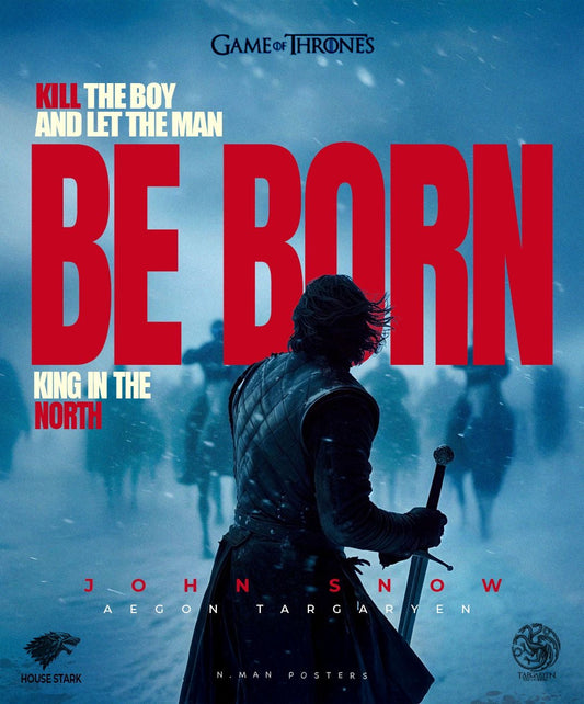 Jon Snow Poster | Game of Thrones