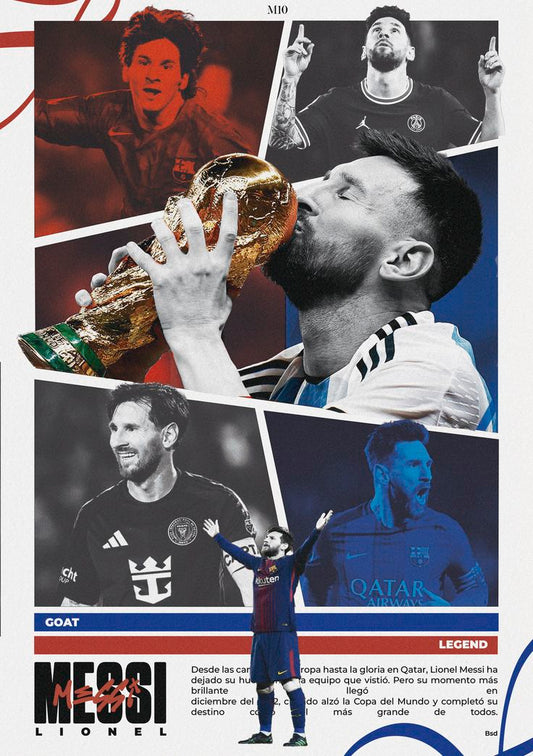 Lionel Messi Poster | Premium Football Poster