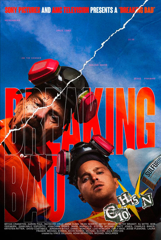 Breaking Bad Poster | Jesse and Walter White